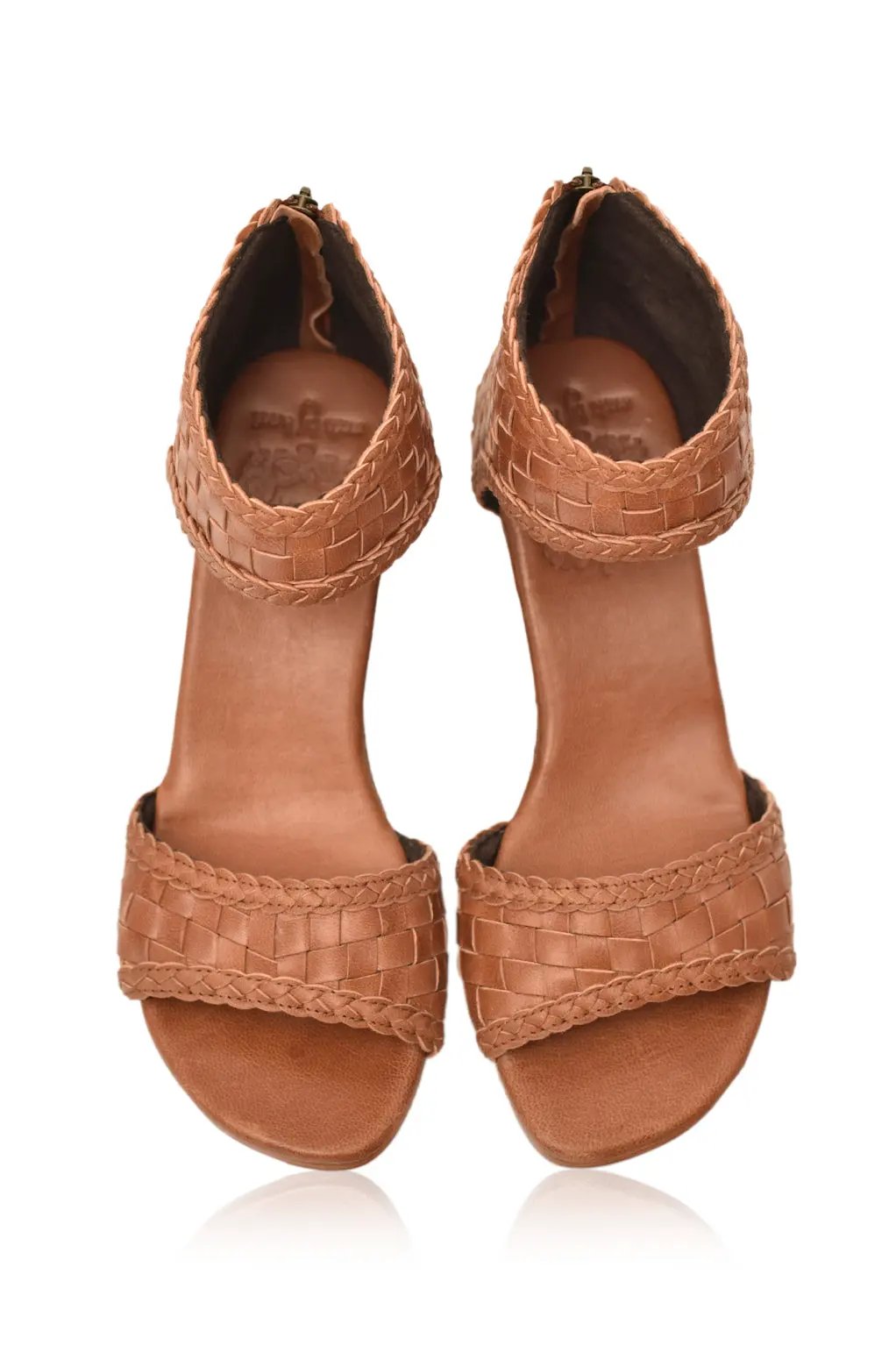 Athena Woven Wedge Sandals by ELF