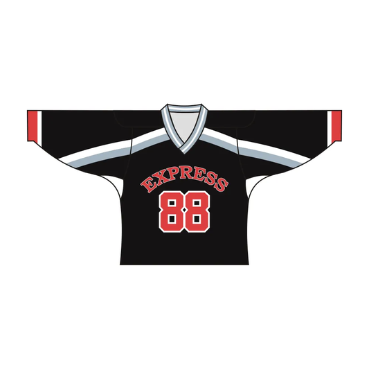 Sublimated EXPRESS Team Design Hockey Shirts by Vimost Sportswear