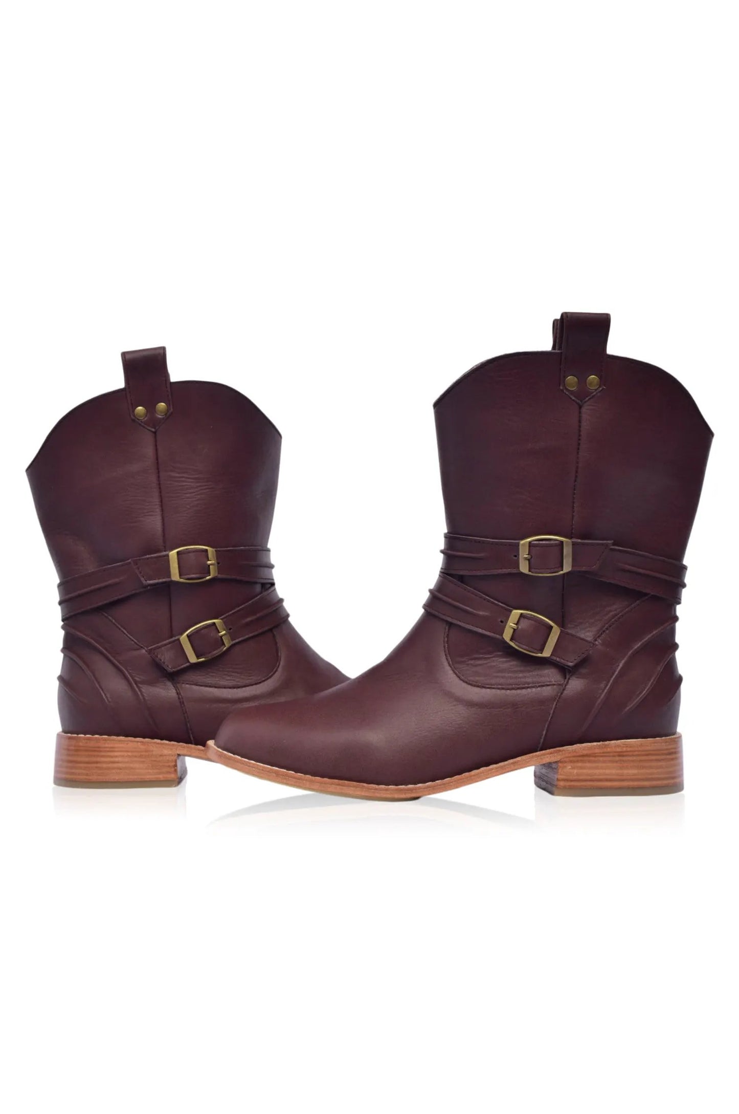 Barcelona Leather Boots (Sz. 7) by ELF