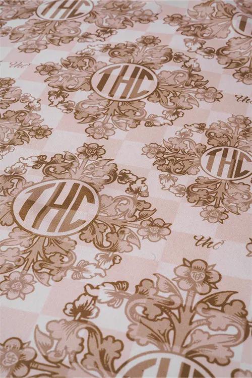 Baroque Flower Silk Scarf by Hideout