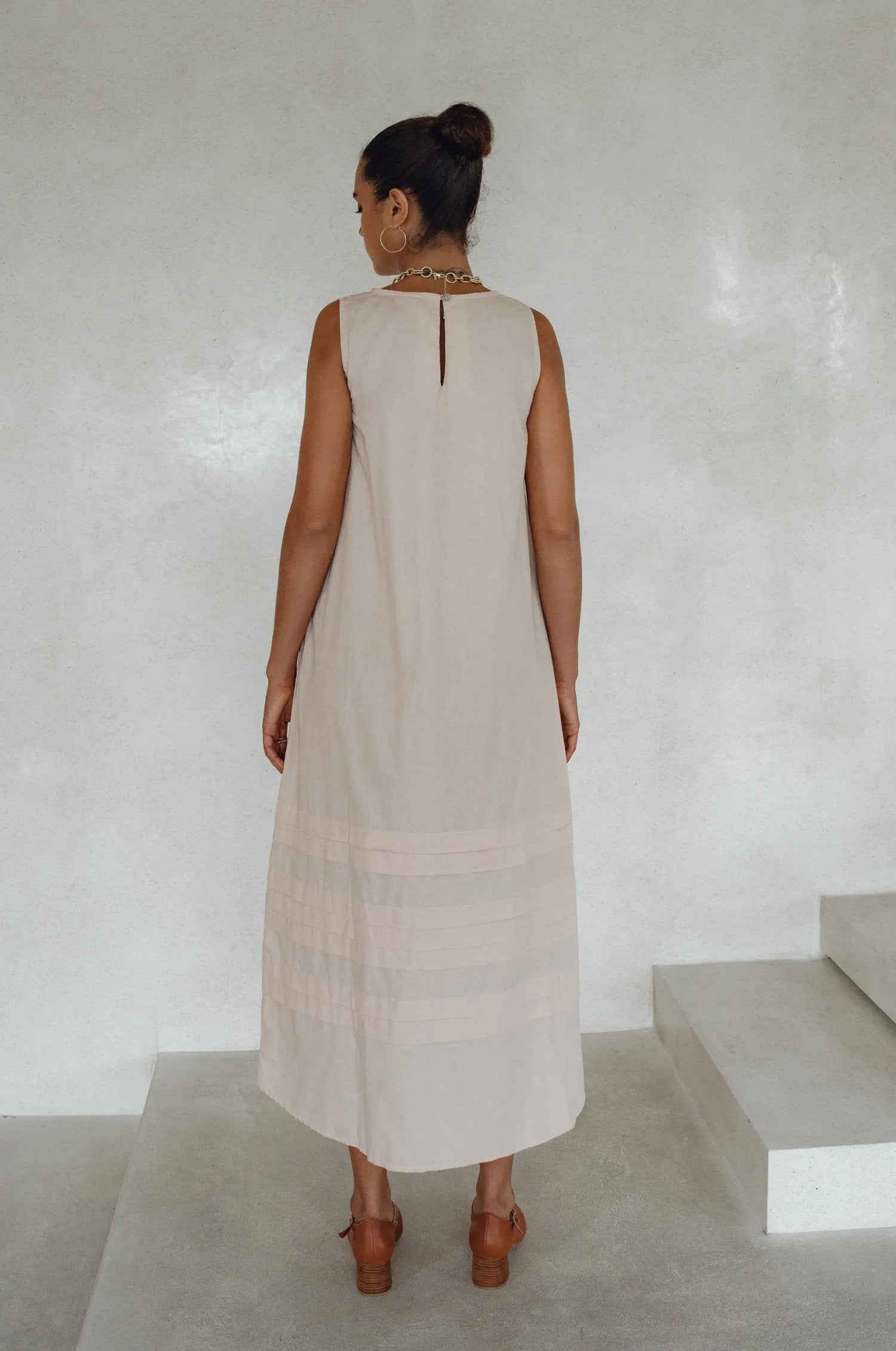 Beloved Cara Slip on Cotton Maxi Dress (Sale) by ELF