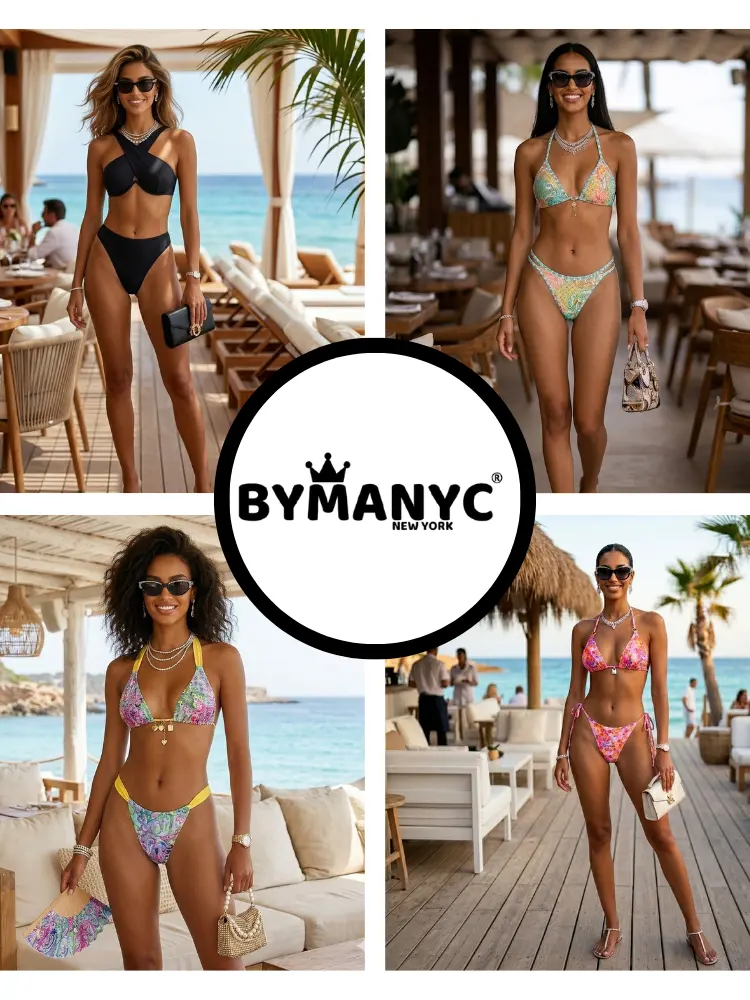 Bikini Set New Collection IBIZA AMNESIA - BYMANYC ® New York by BYMANYC ® New York