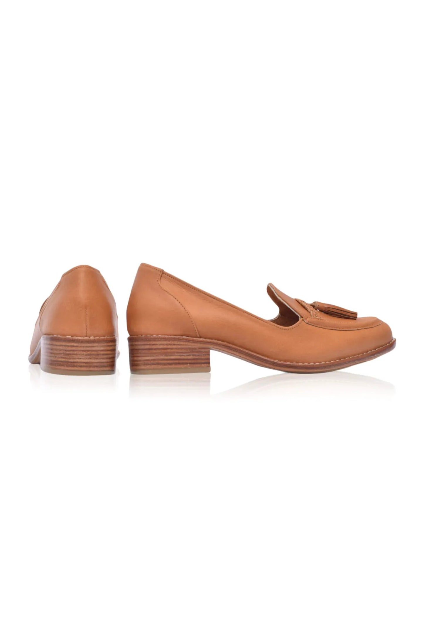 Brooklyn Leather Loafers with Tassel by ELF