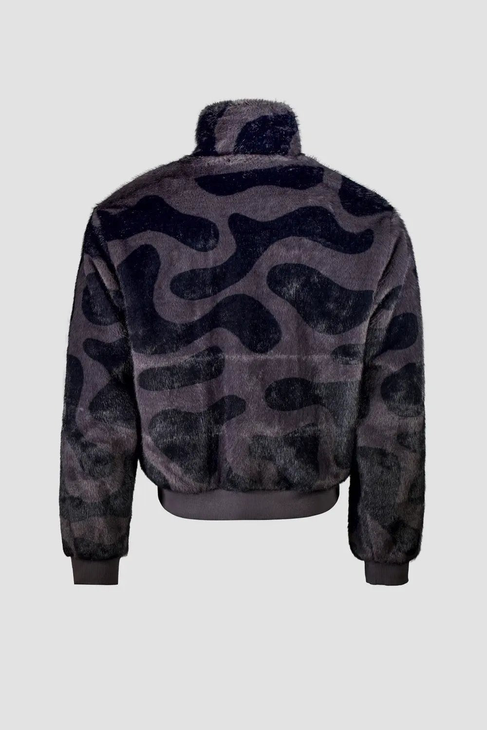 Camouflage Fleece Zip Jacket by Hideout