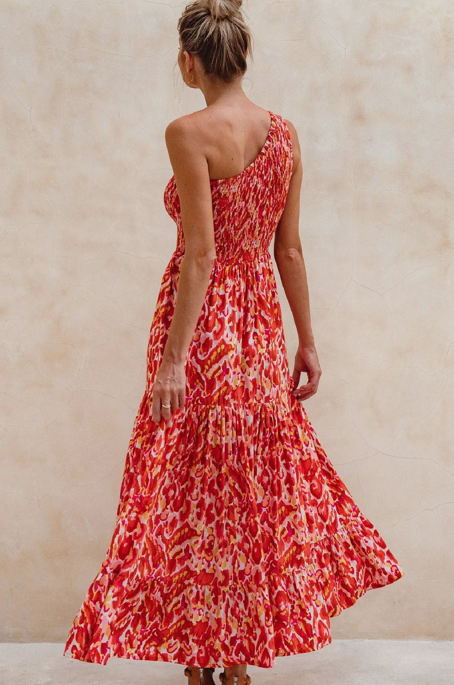 Cassandra One Shoulder Maxi Dress by ELF