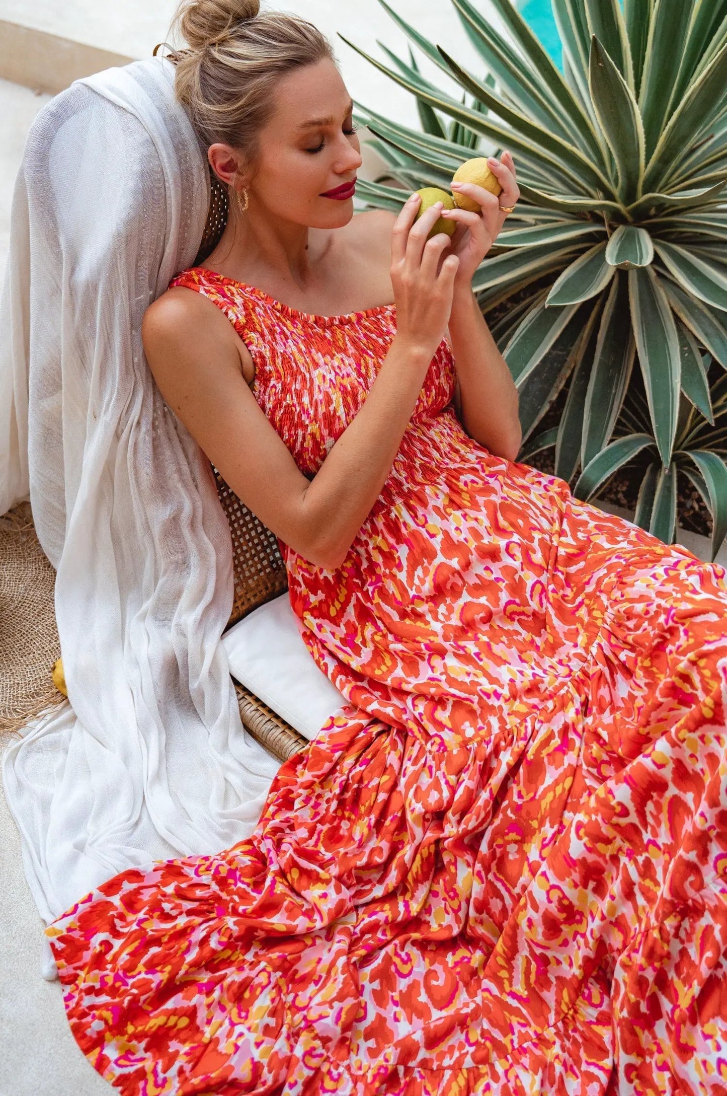 Cassandra One Shoulder Maxi Dress by ELF