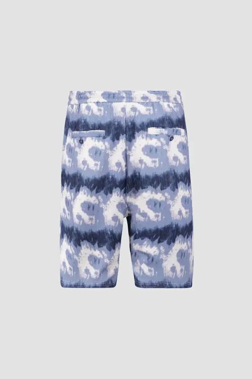 Cloud Pattern Knit Shorts by Hideout