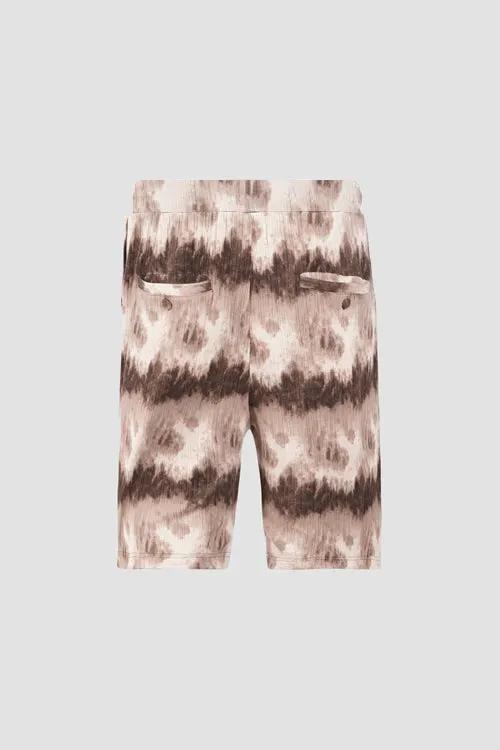 Cloud Pattern Knit Shorts by Hideout
