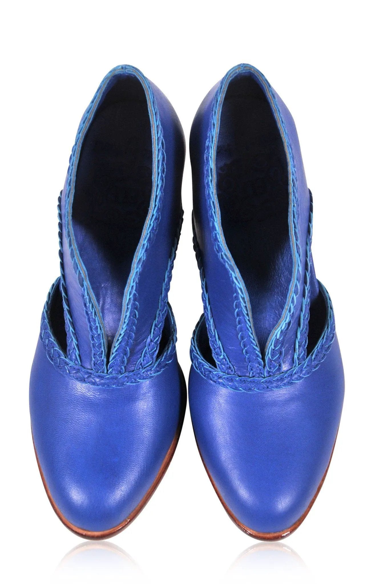 Spirit Walker Leather Heel Booties by Local