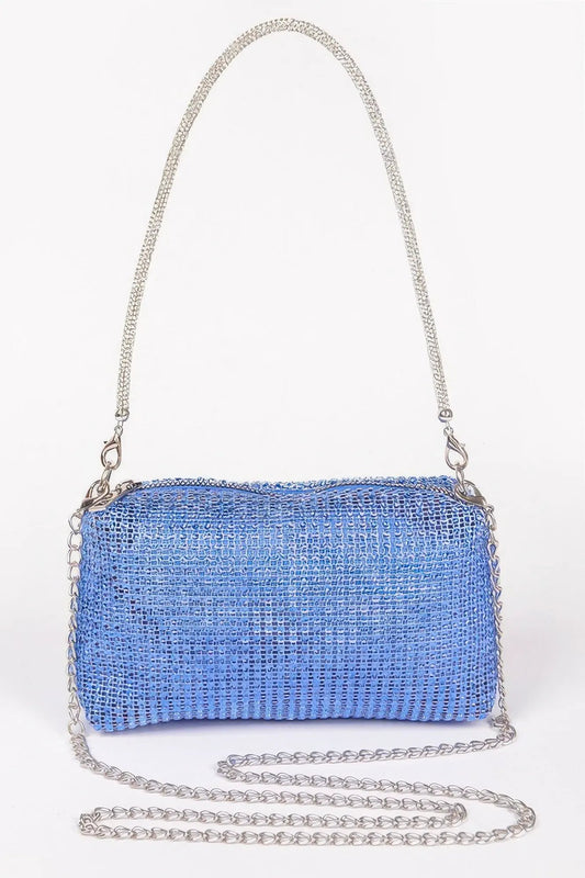 DUMBO Studded Metal Clutch | Bold BYMANYC ® New York Accessory by BYMANYC ® New York