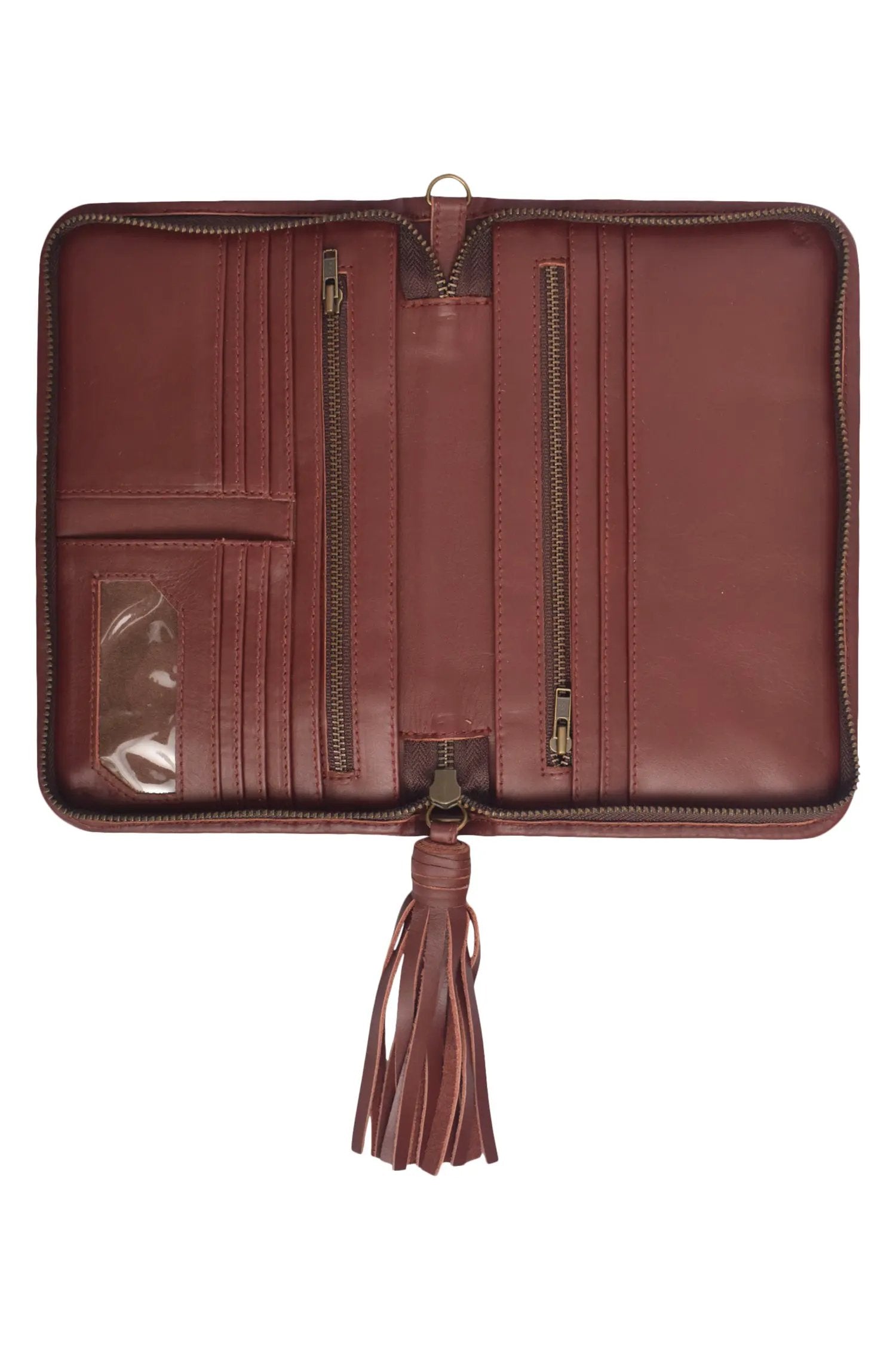 Demure Leather Clutch Wallet by ELF