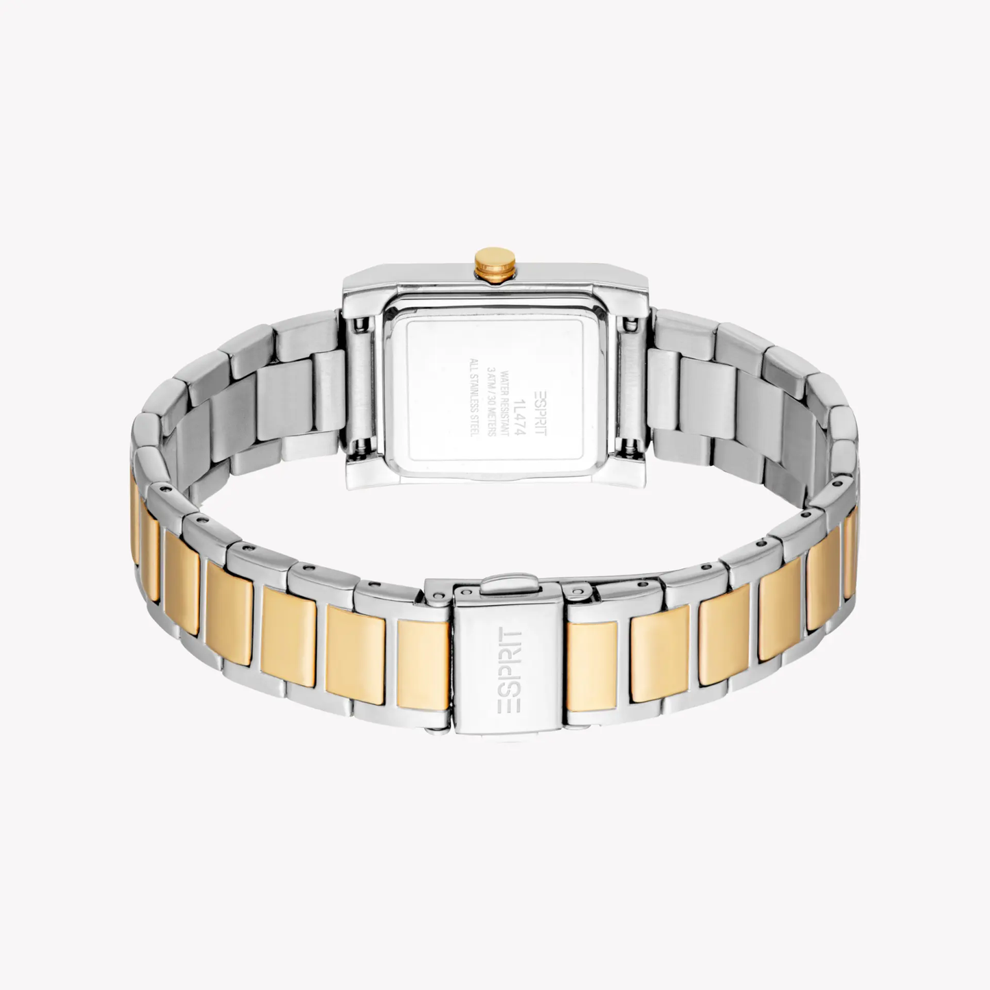 Esprit Women's Silver & Gold Watch | Model Es1l474m0055 by ESPRIT