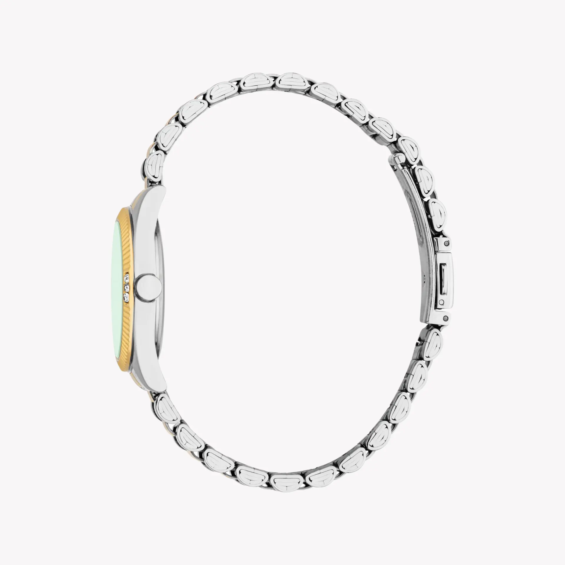Esprit Women's Silver/Gold, Green Watch | Es1l515m0065 by ESPRIT