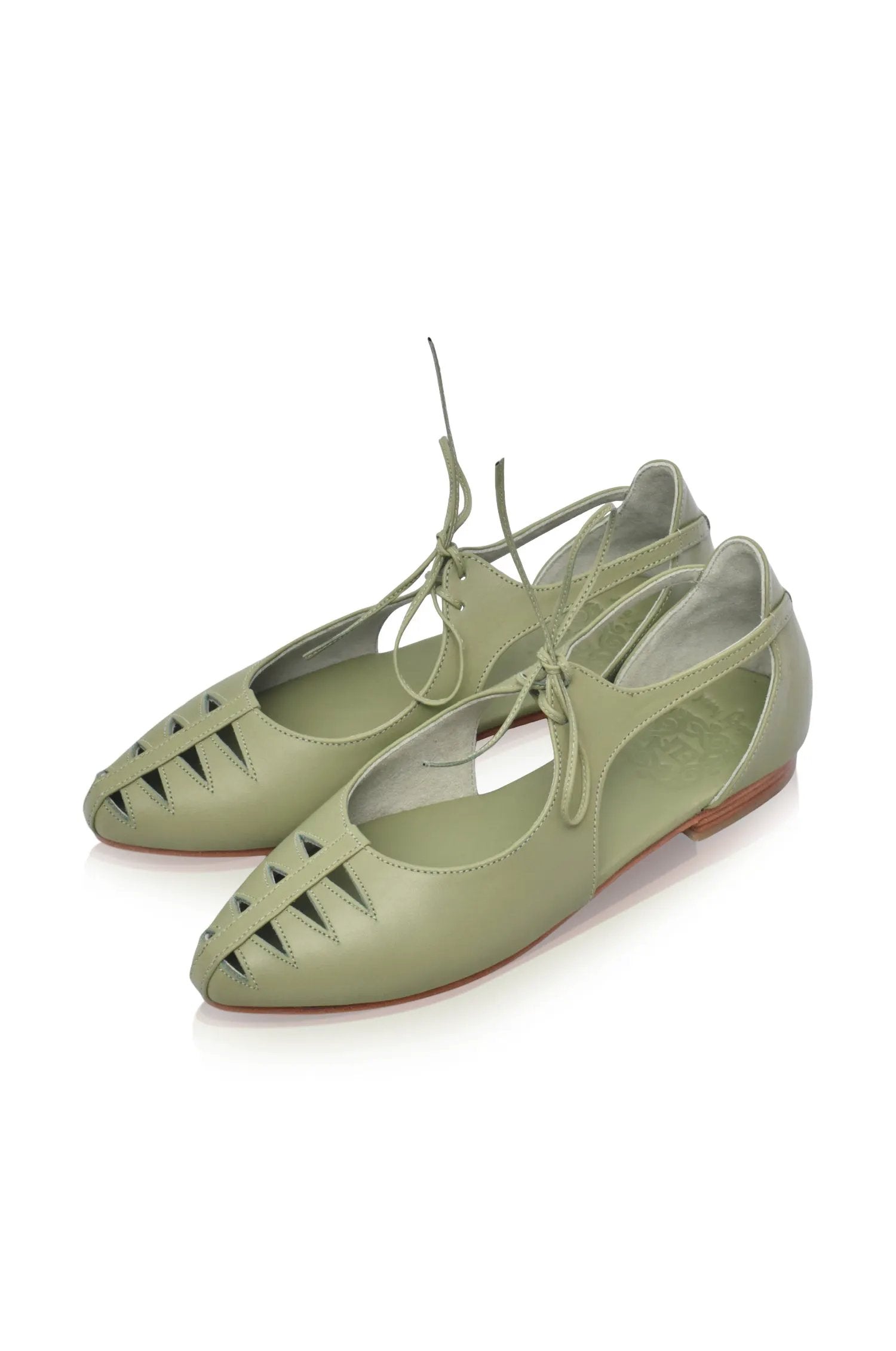 Eden Pointy Toe Ballet Flats by ELF