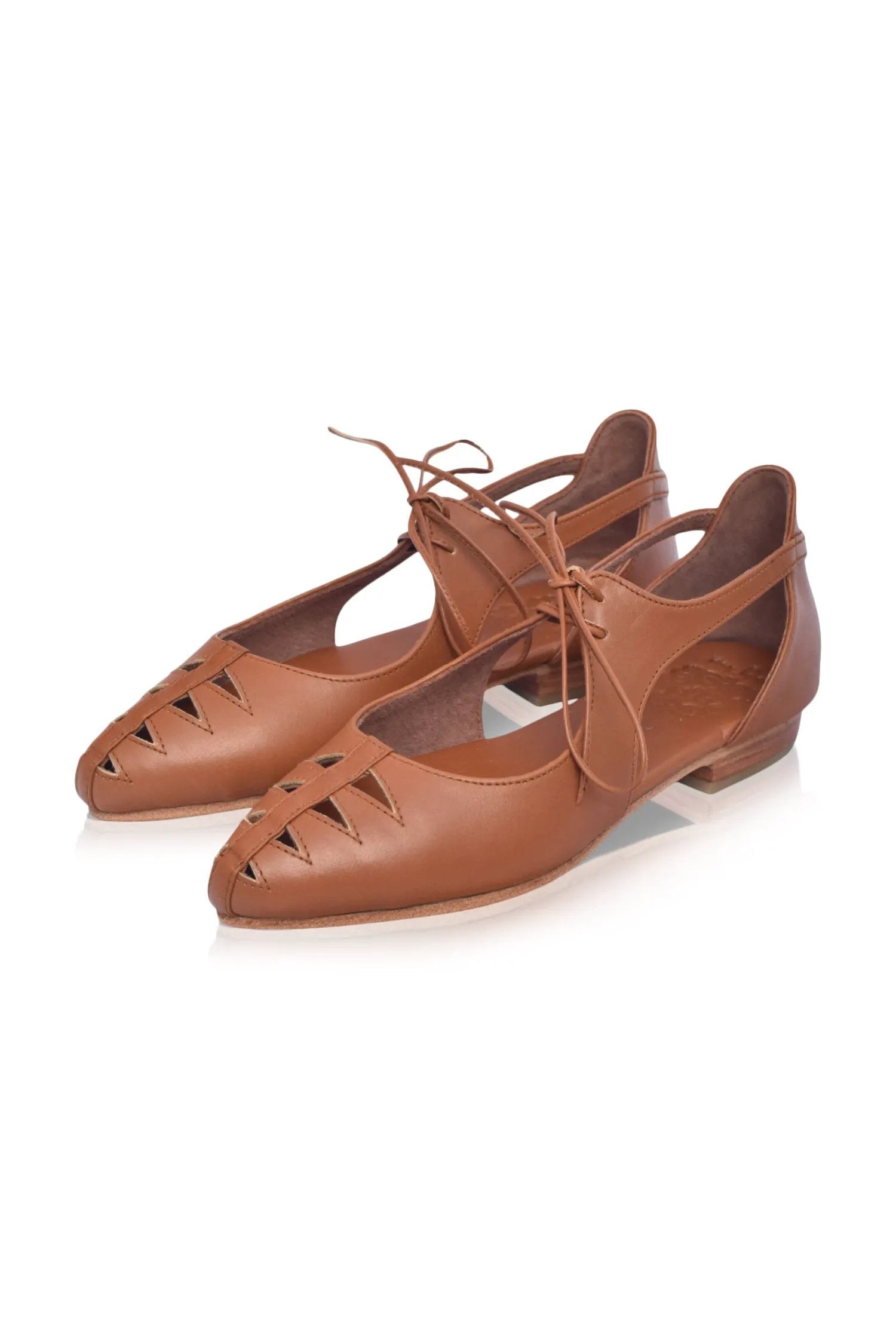 Eden Pointy Toe Ballet Flats by ELF