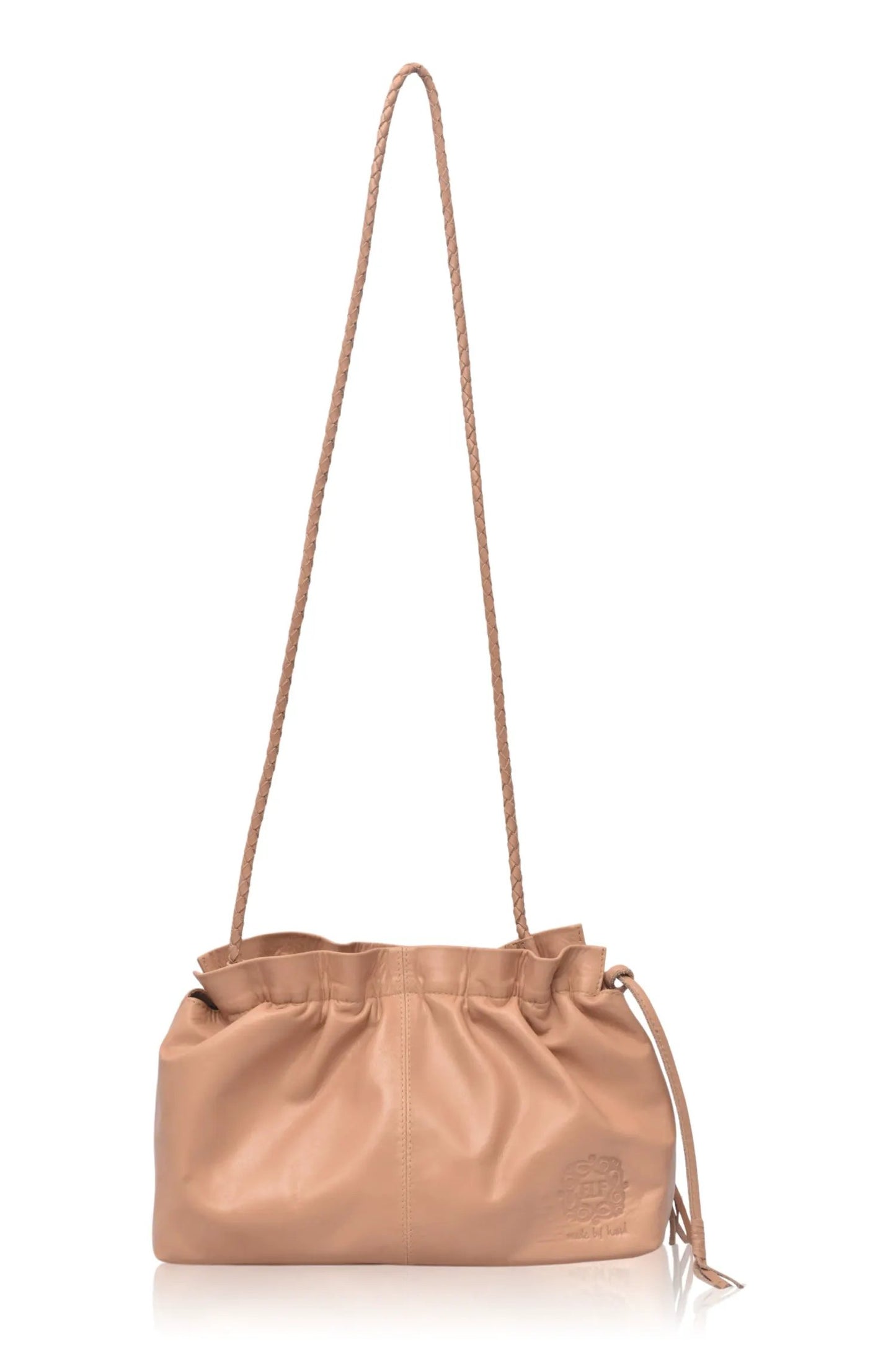 Etoile Crossbody Leather Clutch Bag by ELF