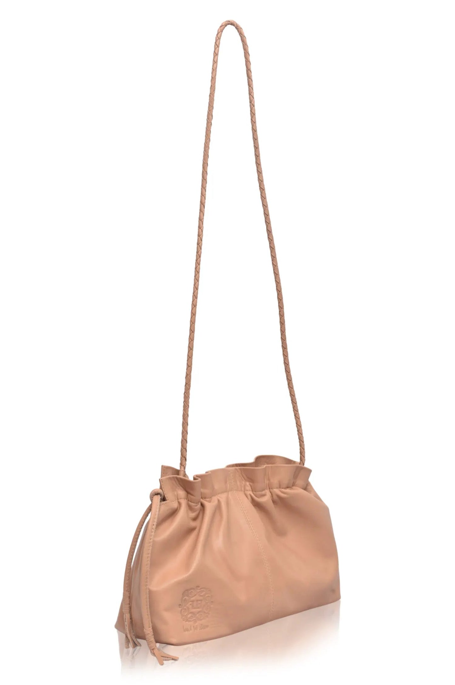 Etoile Crossbody Leather Clutch Bag by ELF