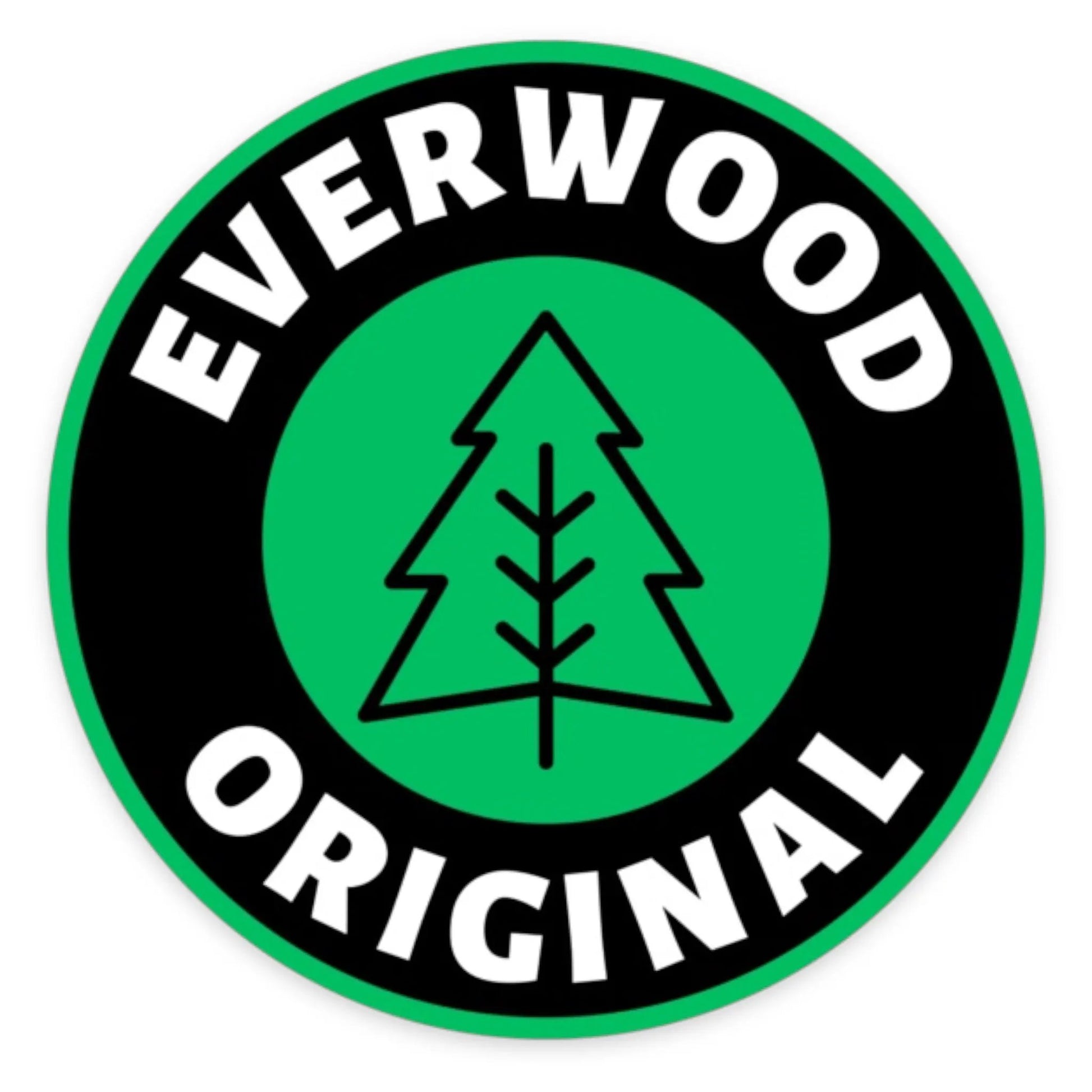 Tree Logo Circle Sticker by Everwood Original