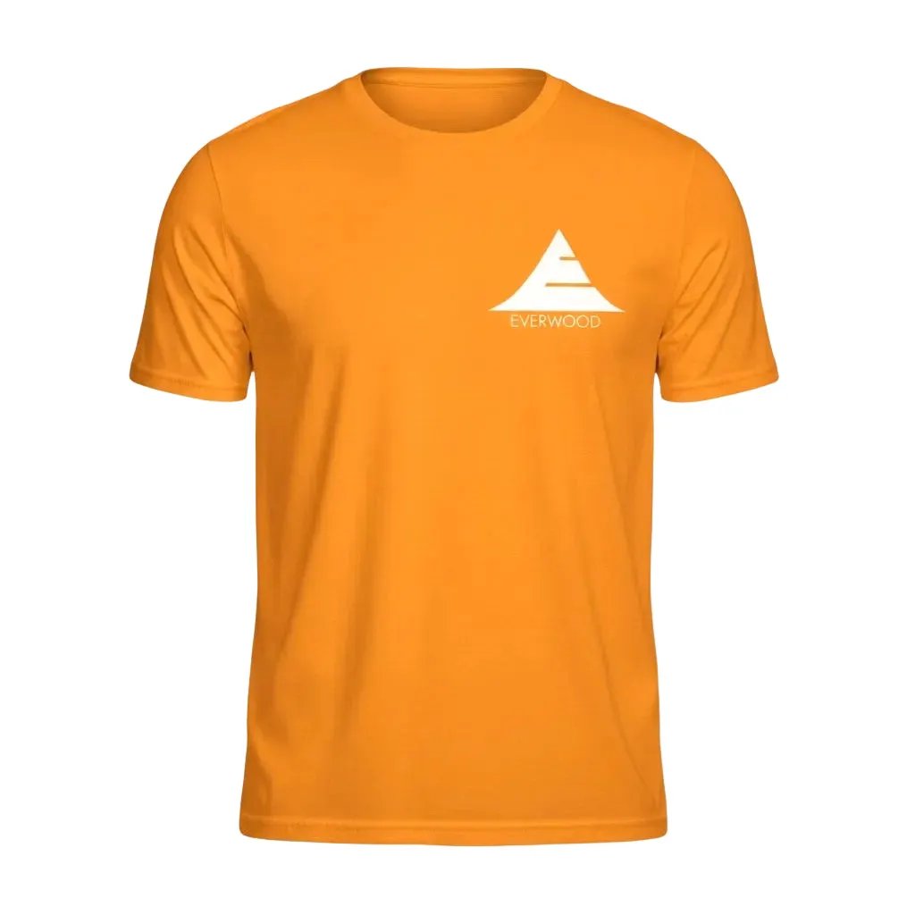 Icon Logo Tri-Blend Shirt - Orange by Everwood Original