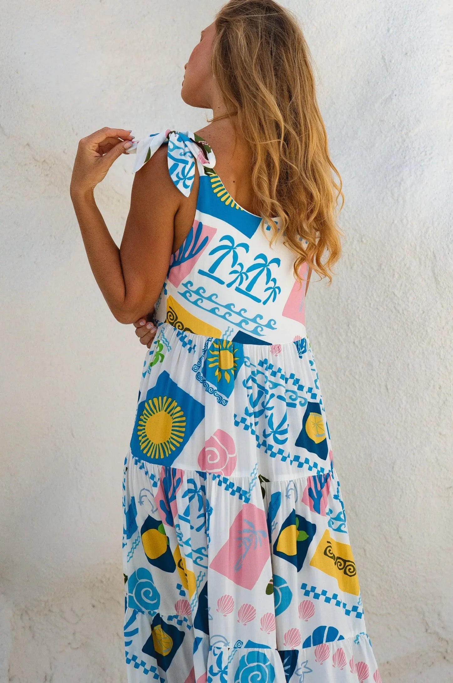 Fiesta Summer Maxi Dress by ELF