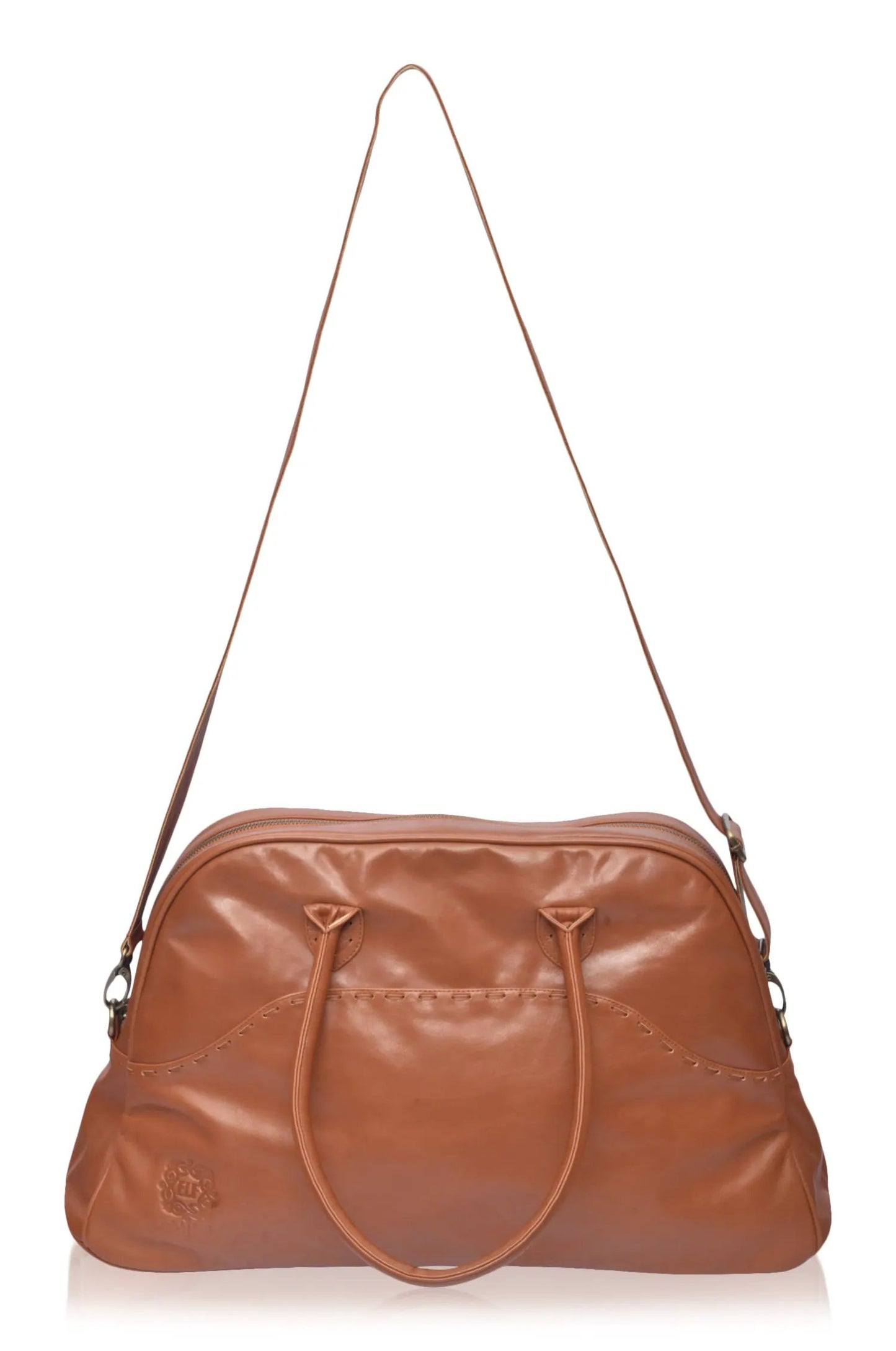 Figaro Leather Weekend Bag by ELF