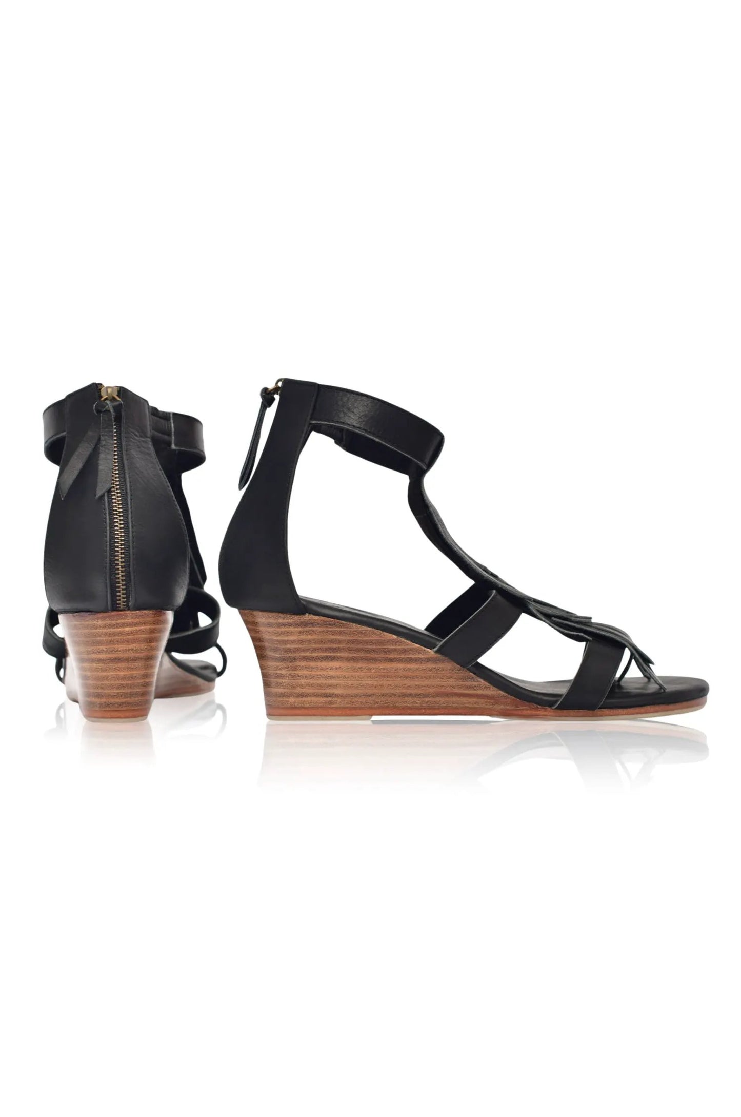 Fly Away Fringe Sandals (Sz. 11) by ELF