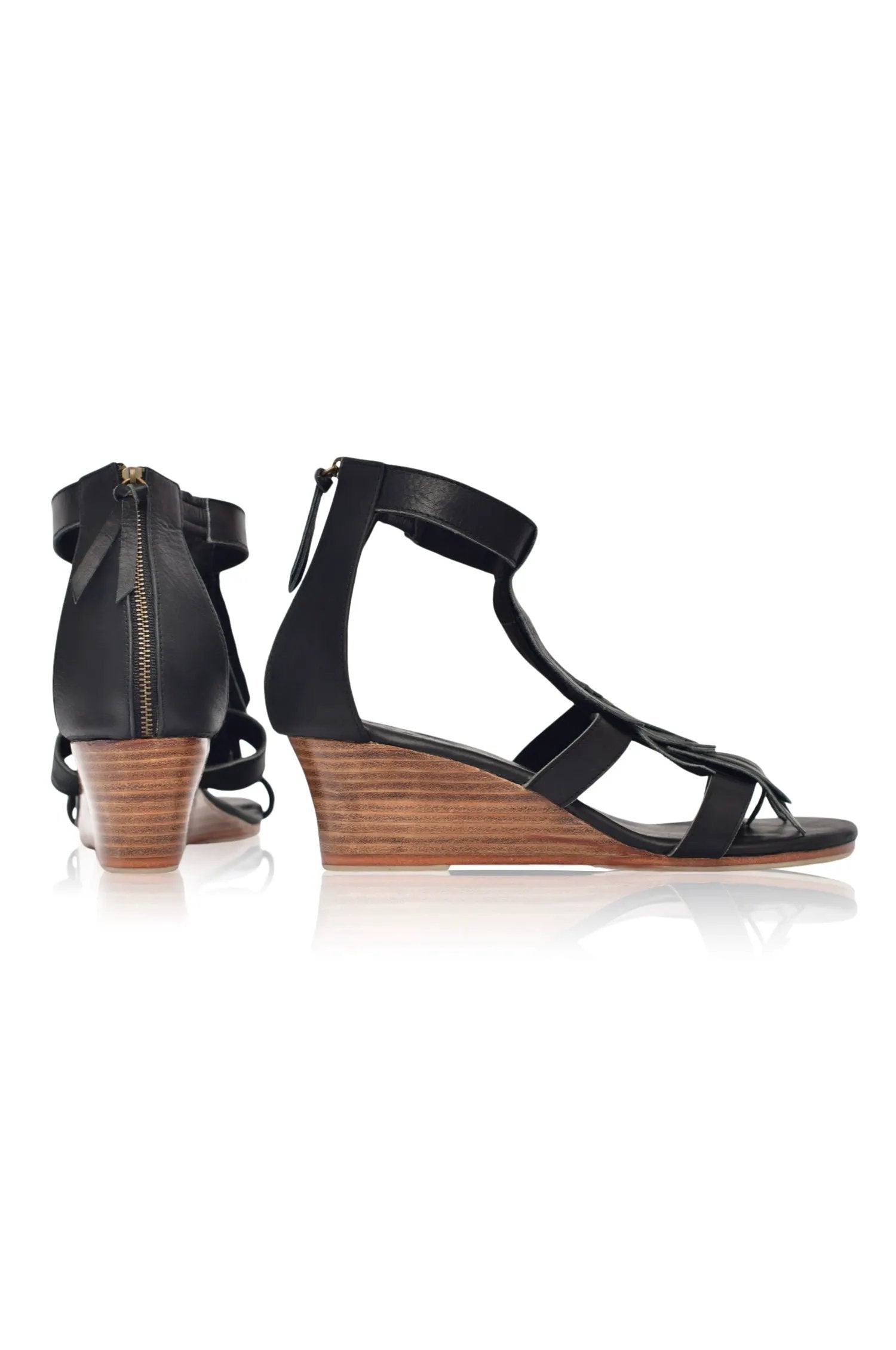 Fly Away Fringe Sandals (Sz. 11) by ELF