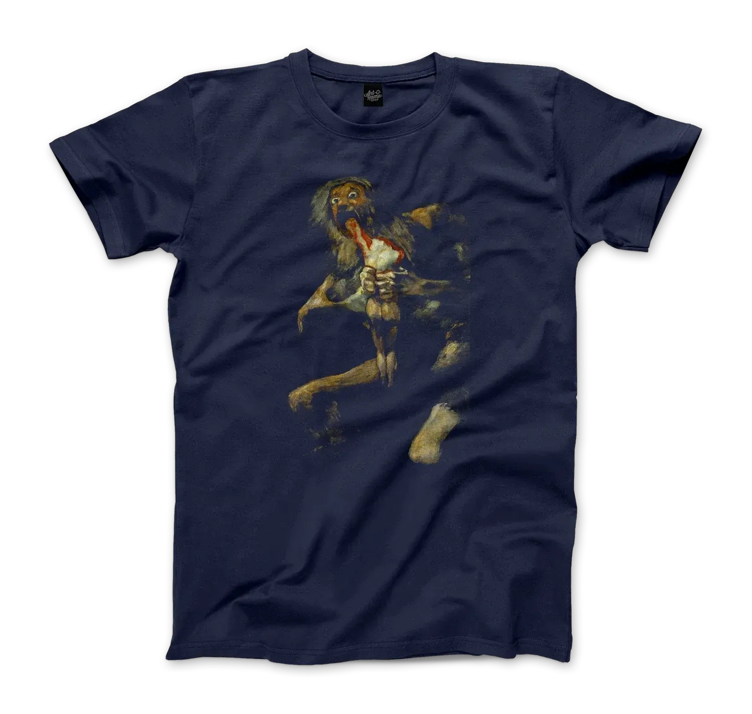 Francisco de Goya, Saturn Devouring his Son, 1823 Artwork T-Shirt by Art-O-Rama Shop