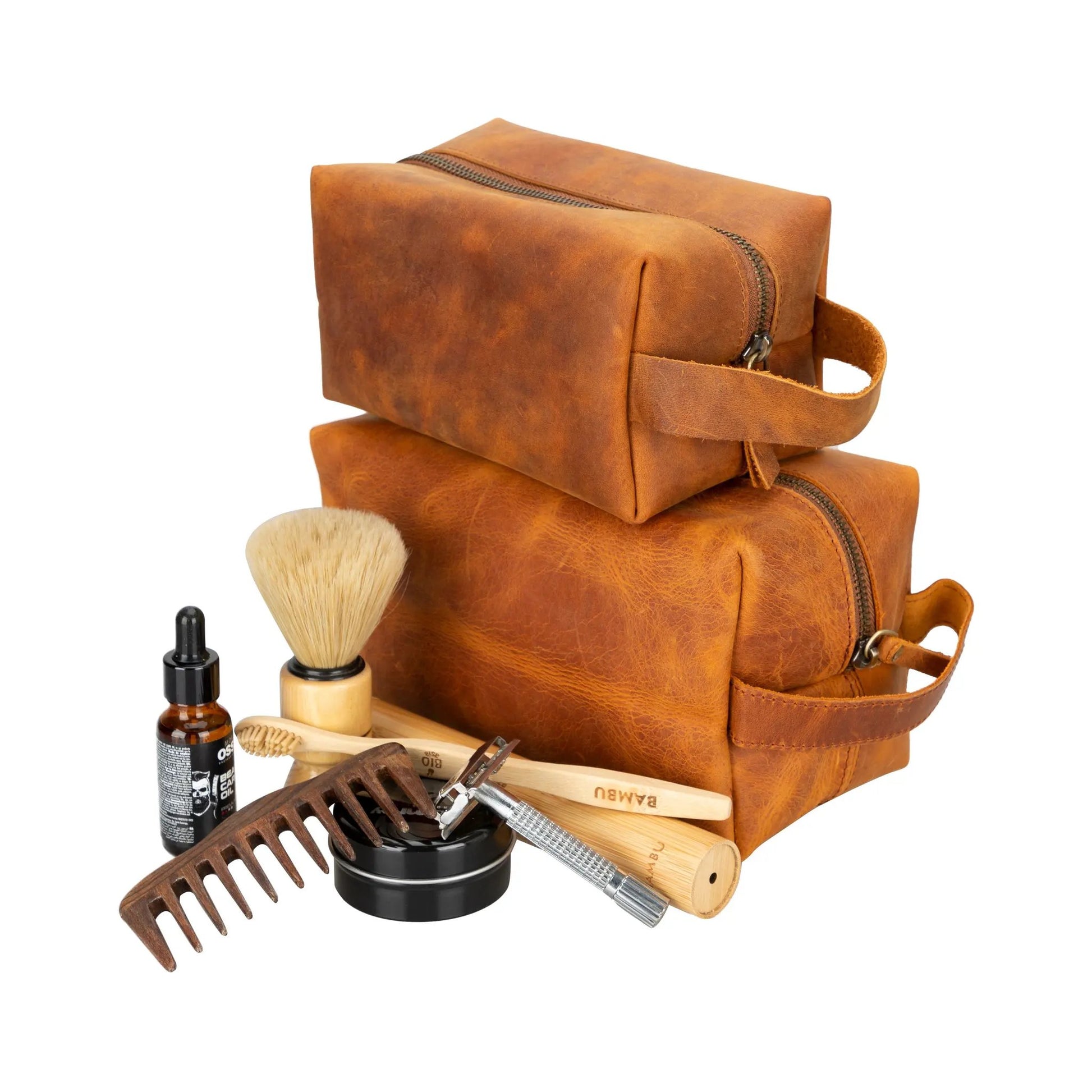 Eve Leather Dopp Kit, Medium by TORONATA