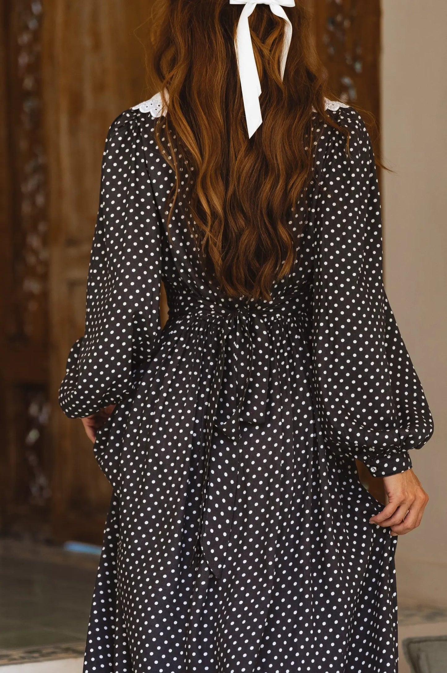 Glory Long Sleeve Midi Dress (Sale) by ELF