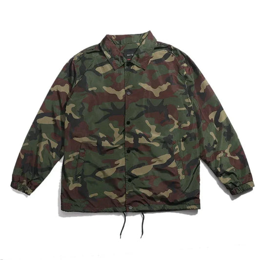Lightweight Fashion Mens Nylon Windbreaker Jackets Trainning Casual Sportswear Outwear Outdoor Coaches Jacket for Men by Vimost Shop