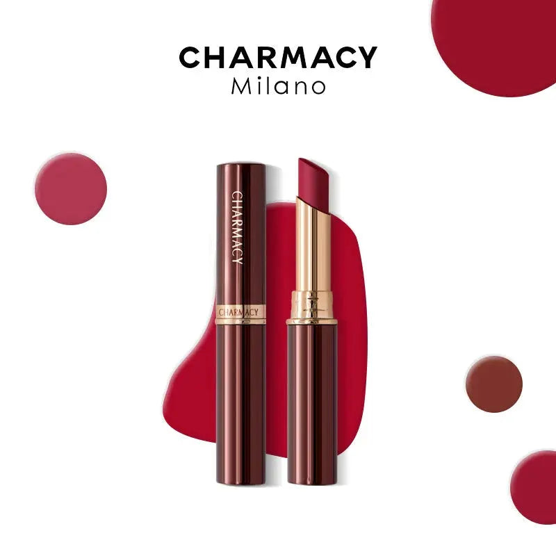 CHARMACY 16 Colors Waterproof Velvet Lipstick Easy To Wear Longstay Lip Stick Long-Lasting Matte Lip Makeup Cosmetic by Naroon Makeup Store