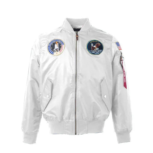 2023 Thin MA-1 hip hop streetwear letterman varsity jacket american college style wholesale baseball bomber flight jacket men by Vimost Shop