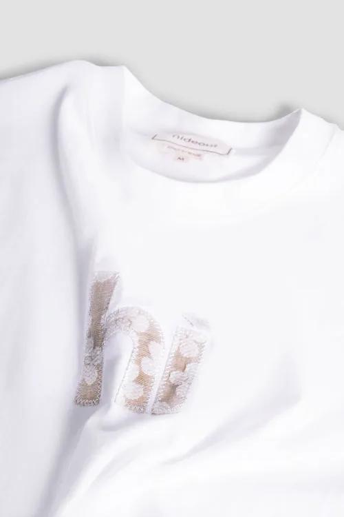 Hi Flower Pattern Tee by Hideout