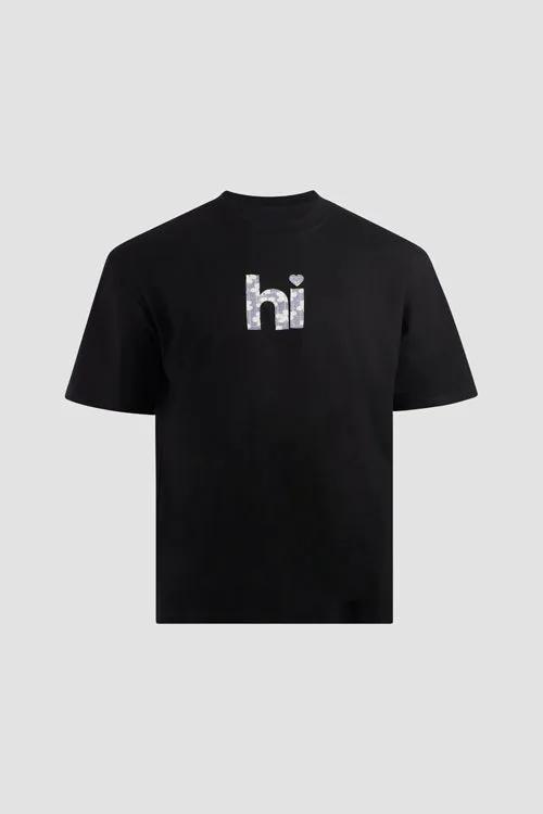 Hi Flower Pattern Tee by Hideout