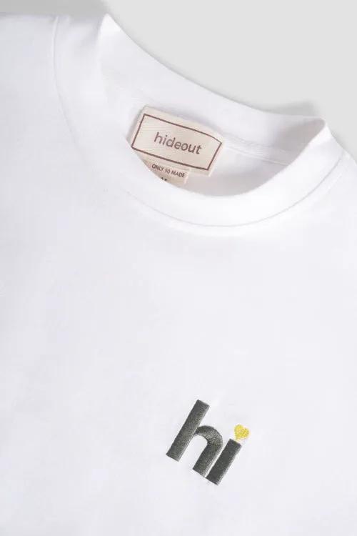 Hi Love Flowers Tee by Hideout
