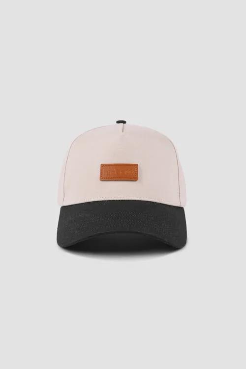 Hideout Leather Label two-tone 6-panel Dad Cap by Hideout
