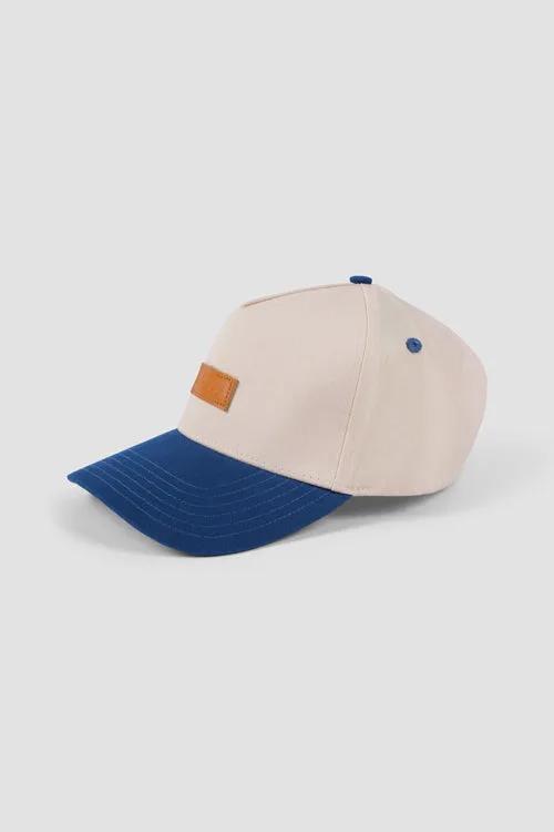Hideout Leather Label two-tone 6-panel Dad Cap by Hideout