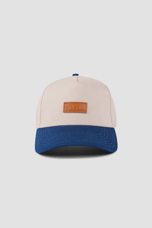 Hideout Leather Label two-tone 6-panel Dad Cap by Hideout