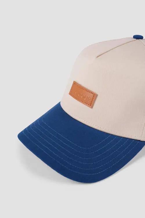 Hideout Leather Label two-tone 6-panel Dad Cap by Hideout
