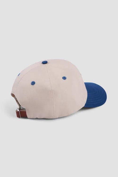 Hideout Leather Label two-tone 6-panel Dad Cap by Hideout