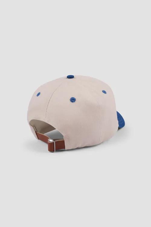 Hideout Leather Label two-tone 6-panel Dad Cap by Hideout