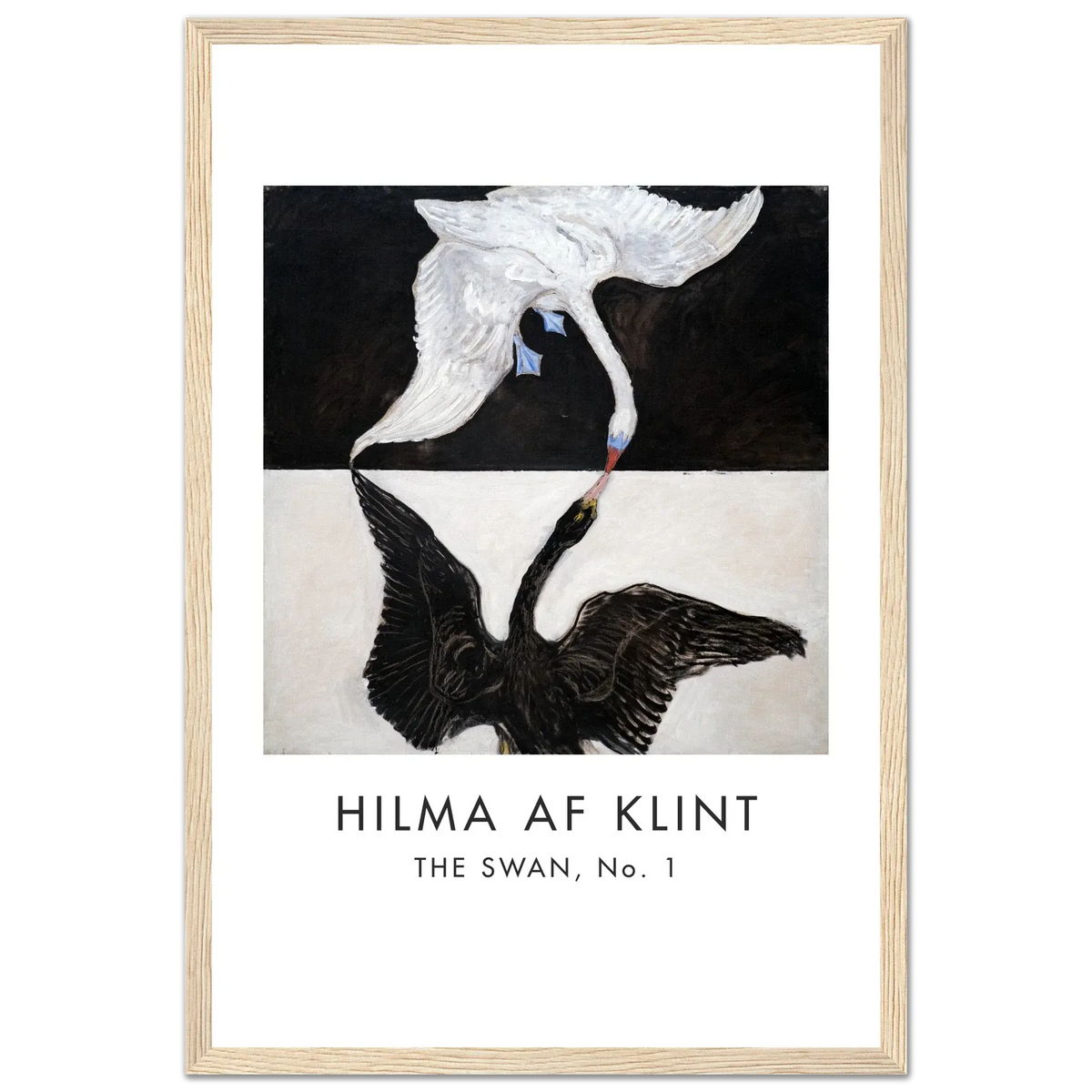 Hilma af Klint, The Swan No.1, 1915 art poster by Art-O-Rama Shop