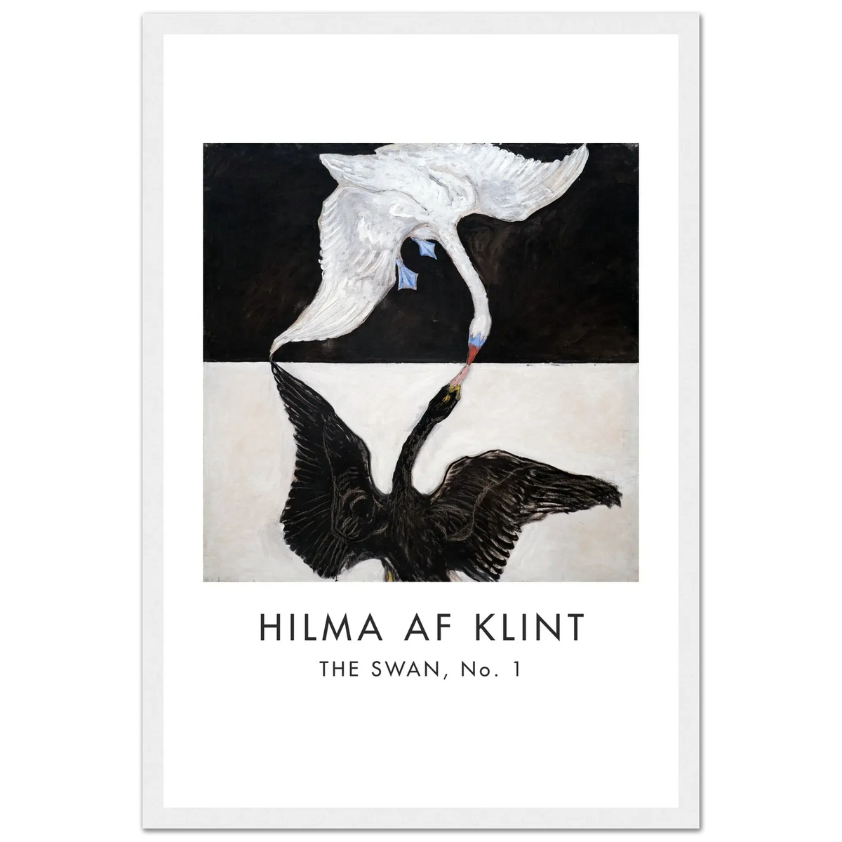 Hilma af Klint, The Swan No.1, 1915 art poster by Art-O-Rama Shop