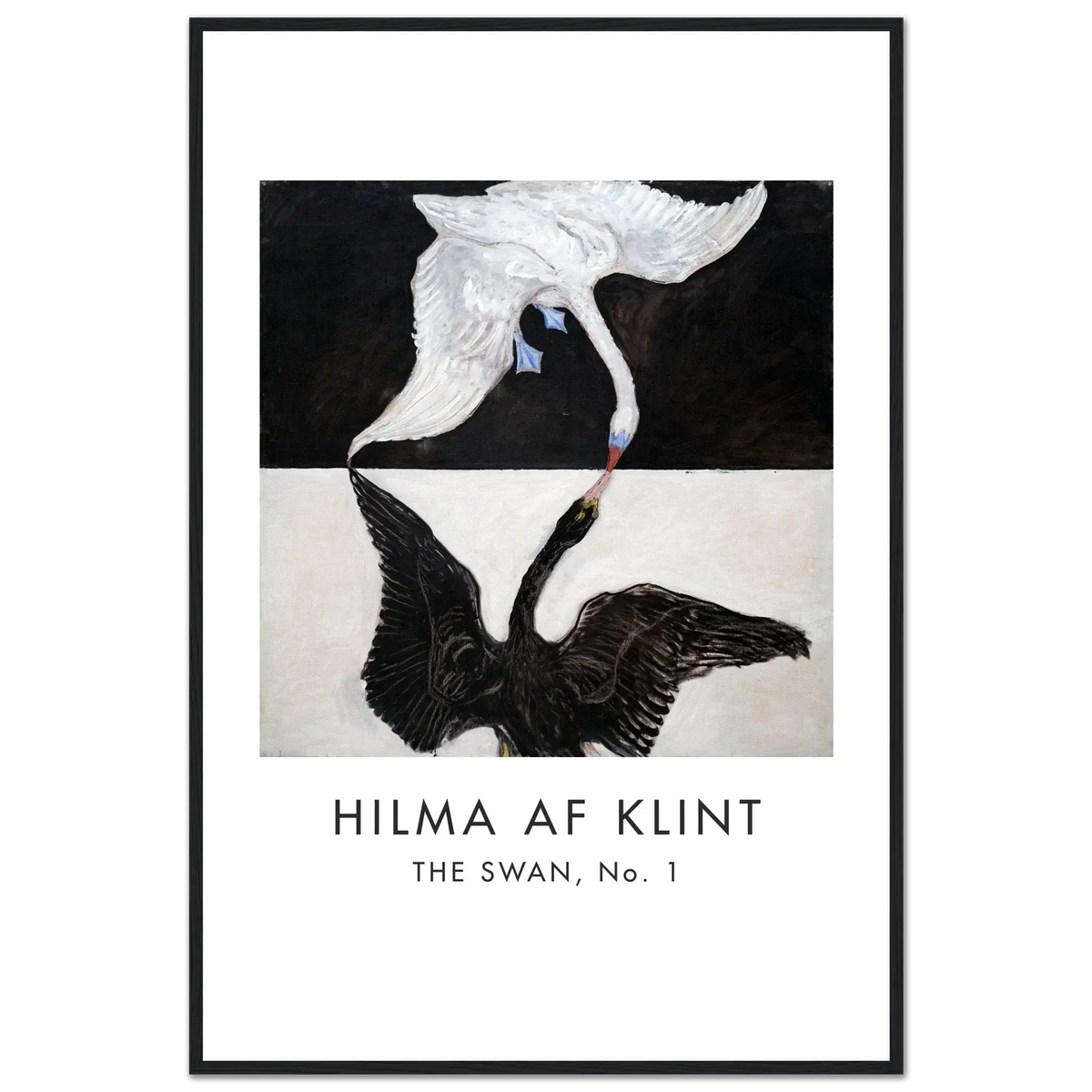 Hilma af Klint, The Swan No.1, 1915 art poster by Art-O-Rama Shop