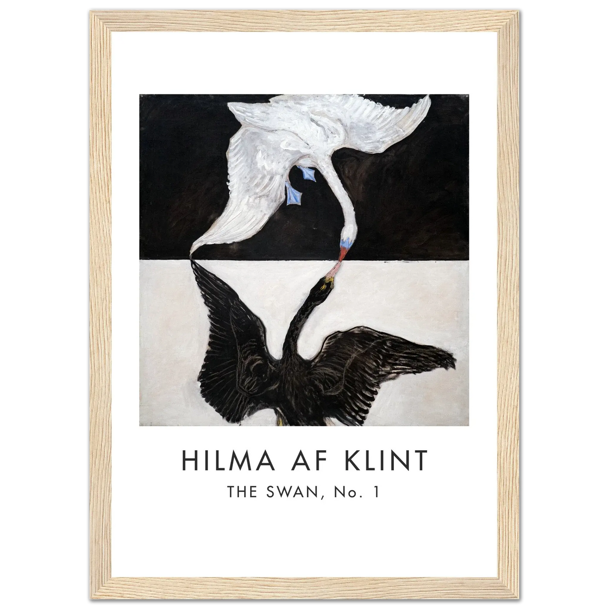 Hilma af Klint, The Swan No.1, 1915 art poster by Art-O-Rama Shop
