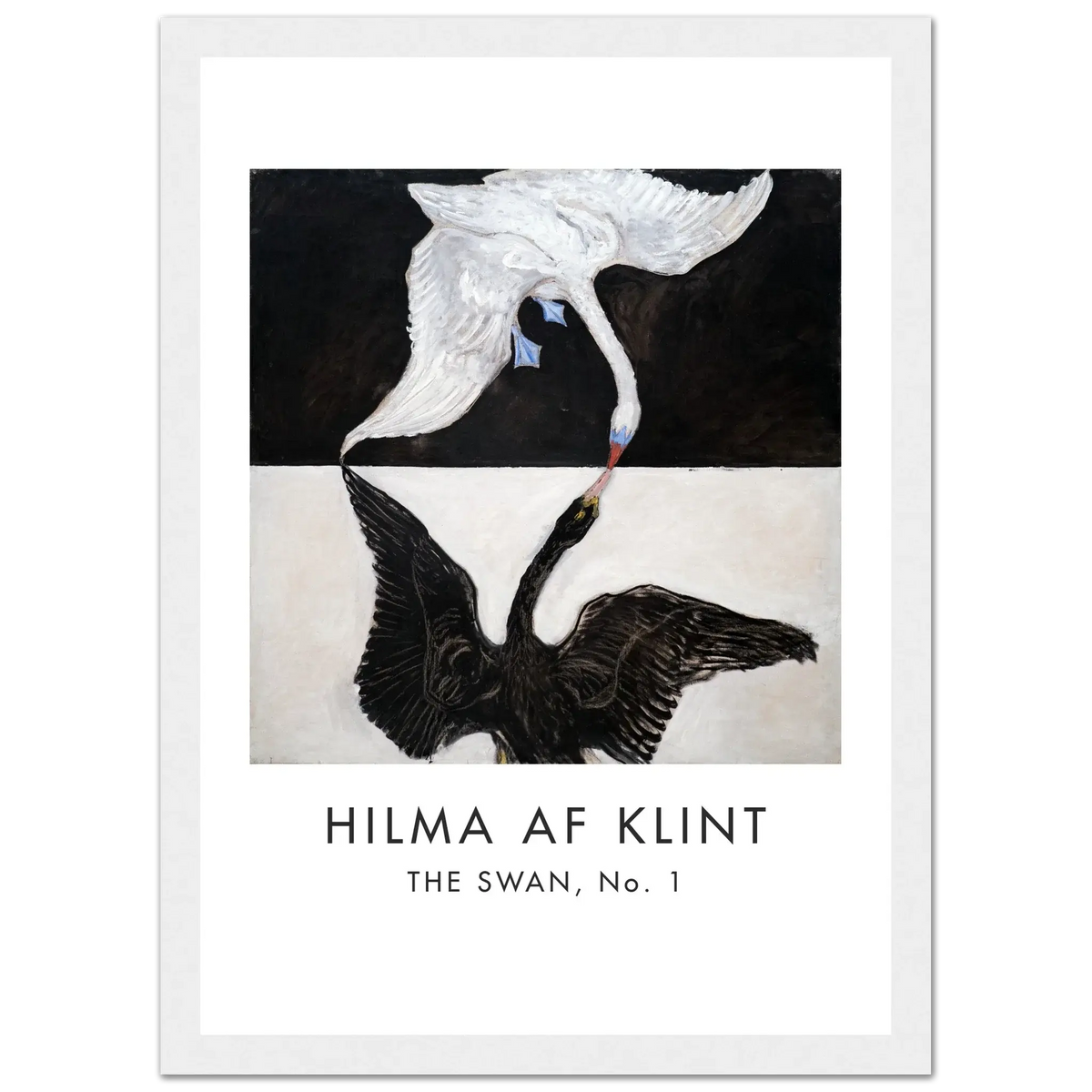 Hilma af Klint, The Swan No.1, 1915 art poster by Art-O-Rama Shop