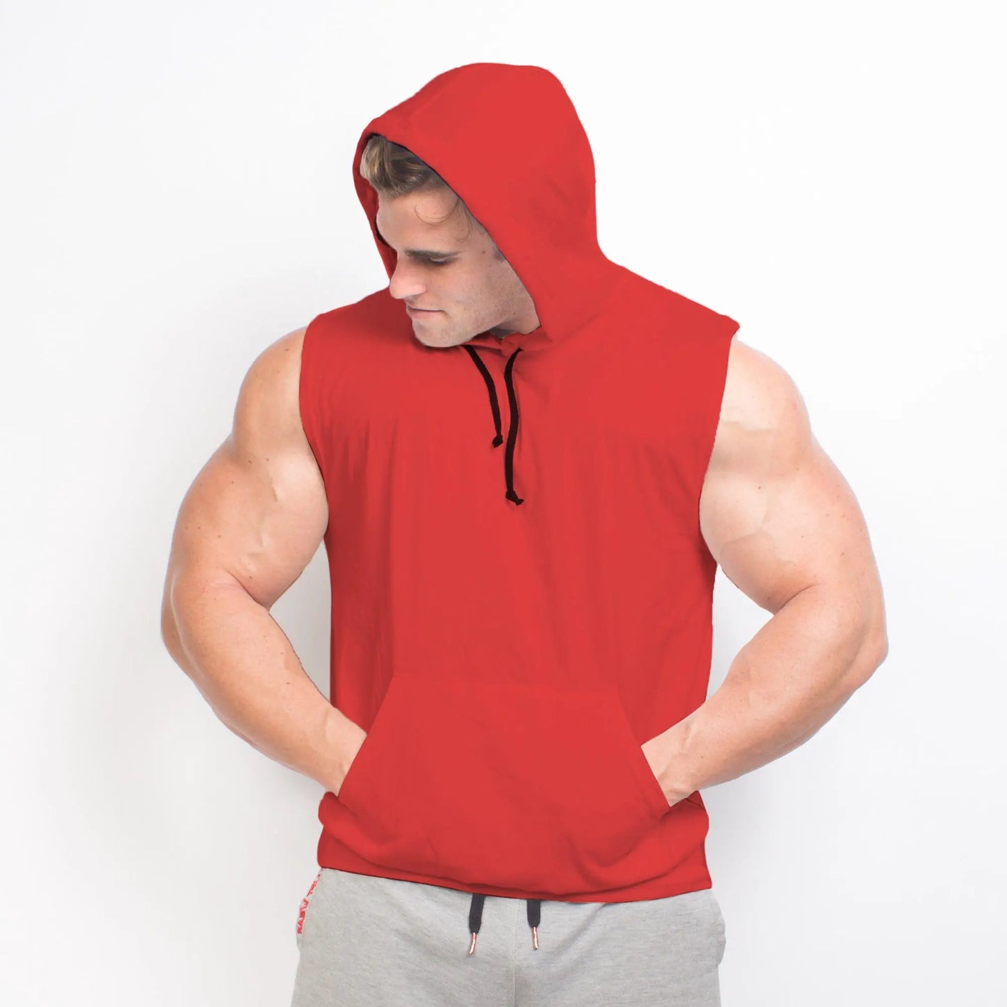 3006 - Unisex Sleeveless Lightweight Hoodie by POS Wholesale