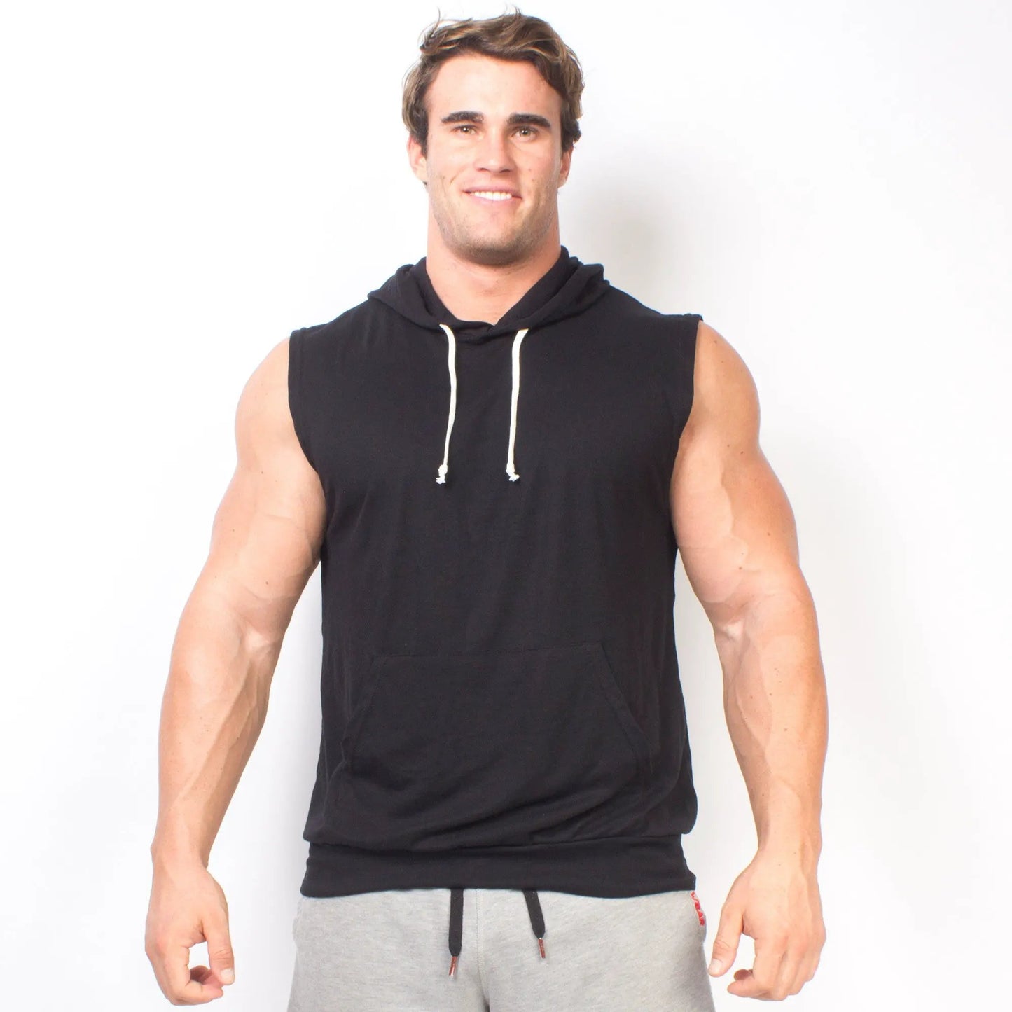 3006 - Unisex Sleeveless Lightweight Hoodie by POS Wholesale