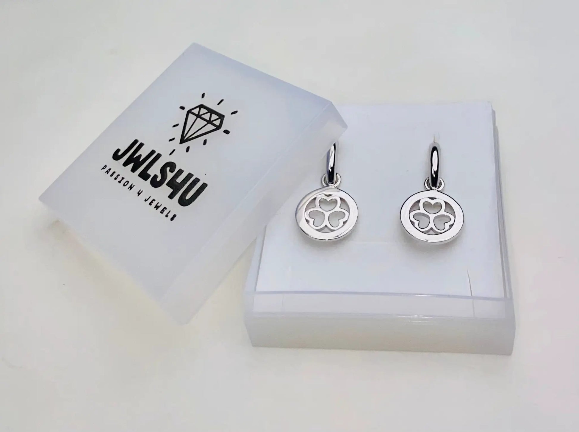 Jwls4u Oorringen Twist Zilver JE045S by Jwls4u